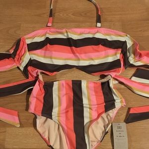 Albion Fit Neapolitan One-Piece Cut Out Suit